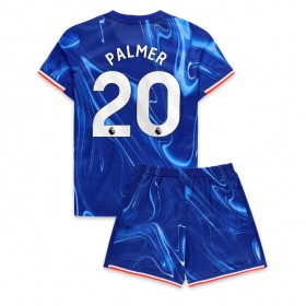 Fotballdrakt Barn Chelsea Cole Palmer #20 Hjemmedraktsett 2024-25 Kortermet (+ Korte bukser)